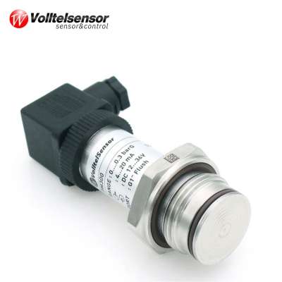 PM300 150psi/ vacuum /negative /flush diaphragm pressure transmitter